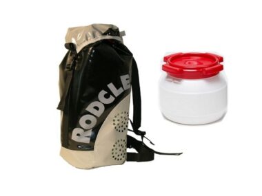 Mochila + bote barranquismo