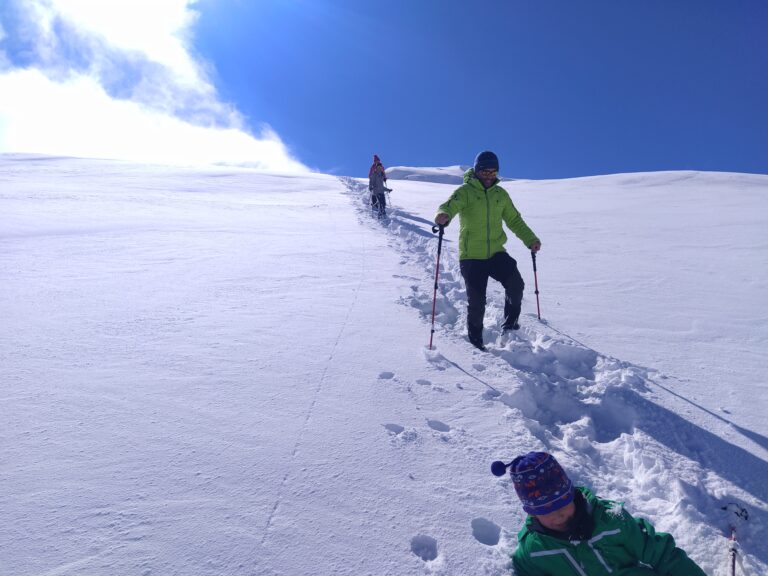 raquetas de nieve